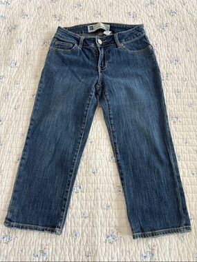 Gap Curvy Low Rise Stretch Womens Capri Jeans size 1